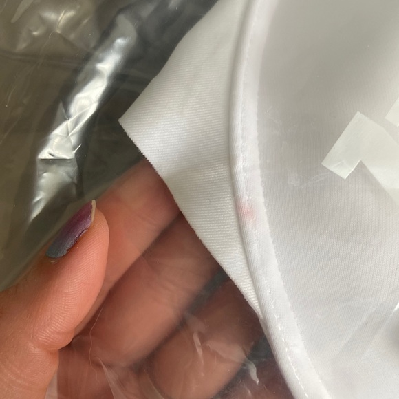 40C warner’s white contour side coverage basic bra NWOT *minor stain - Picture 15 of 15